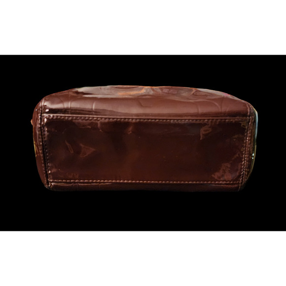 Coach Peyton Embossed Signature C Patent Leather Tote Bag - Picture 5 of 7